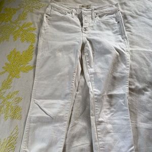 Madewell Highwaisted Skinny Ankle Jeans